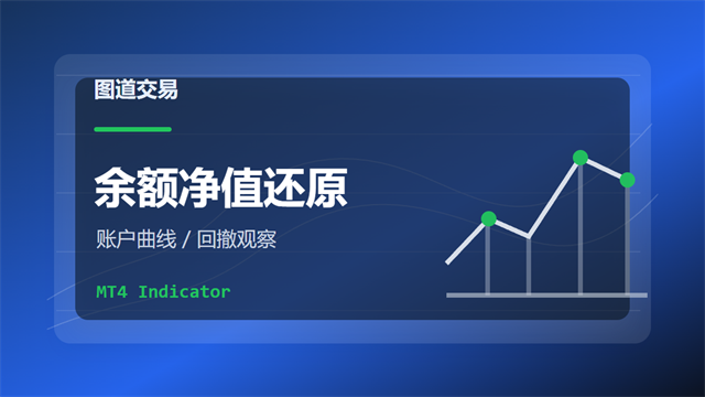 图道余额净值还原指标 MT4-图道交易
